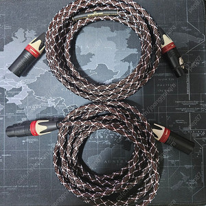 아치스트 하모닉스 케이블 3M xlr to xlr 판매합니다