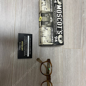 모스콧 렘토쉬 블론드 44사이즈 moscot lemtosh blonde small size