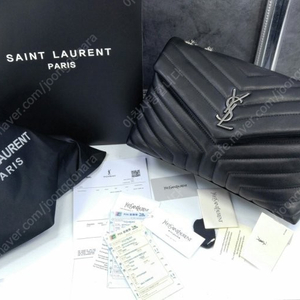 생로랑 SAINT LAURENT 컬리지 엔벨로프 라지 숄더백