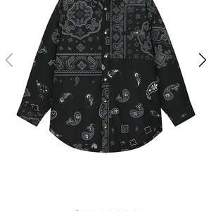 후왓웨어 Bandana-print padded jacket - black