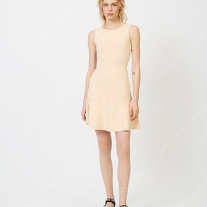 마쥬 룰러니 니트 드레스 34 새상품(RULANY Fine knit jacquard dress)