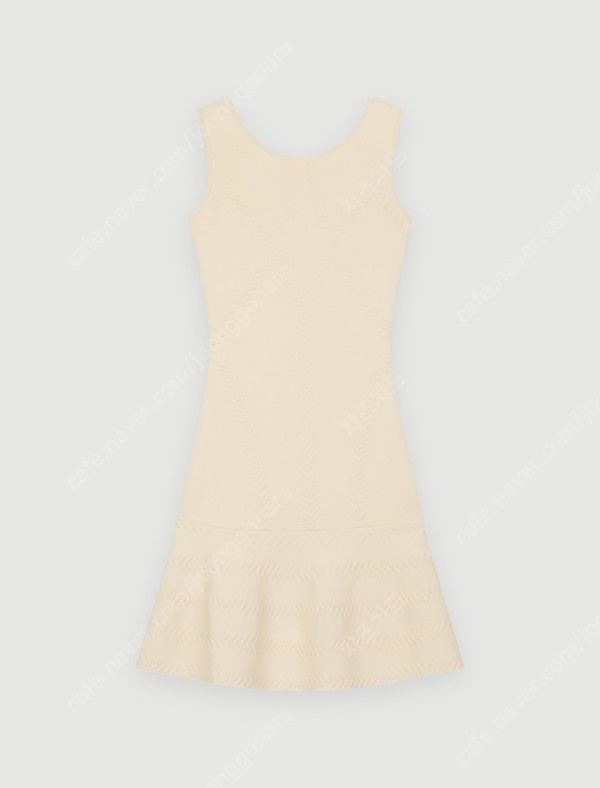 마쥬 룰러니 니트 드레스 34 새상품(RULANY Fine knit jacquard dress)--2