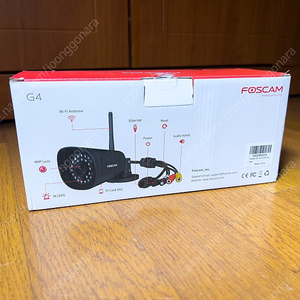 [미사용 신품] 30만 -> 24만원 4MP CCTV 아웃도어 카메라 / 포스캠 Foscam G4 IP 감시 카메라 4MP 마이크로 SD 카드 날씨 보호 IP66 최대 20m 야간