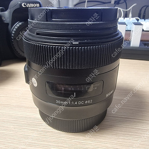 시그마 30mm f1.4 (아트삼식이) 캐논마운트 판매합니다