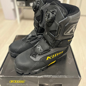 클라임 klim GTX 부츠 새상품 판매합니다.