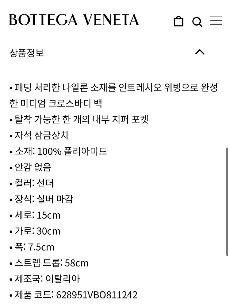 보테가 베네타 카세트 백--9