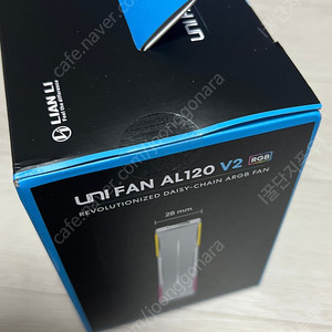 리안리 UNI FAN AL120 V2 WHITE (3PACK) 미개봉 판매 합니다
