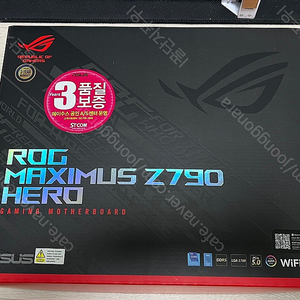 ASUS ROG MAXIMUS Z790 HERO STCOM 판매 합니다
