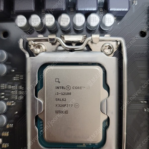 인텔 i3 12100 cpu 팝니다.