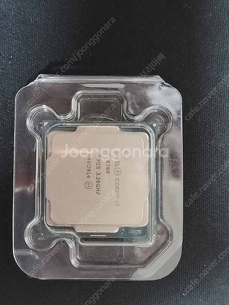인텔 i7 8700 cpu 팝니다.--2