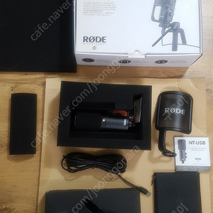 RODE NT-USB 로데마이크 팝니다 (전 구성품 완비)