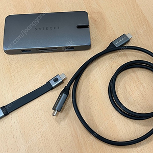 SATECHI USB-C on-the-go Multiport Adapter 사테치 허브