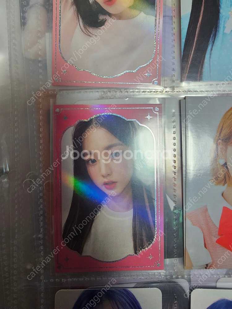 아이즈원 아이브 장원영 환상동화 미공개포카 테두리 포카...--0