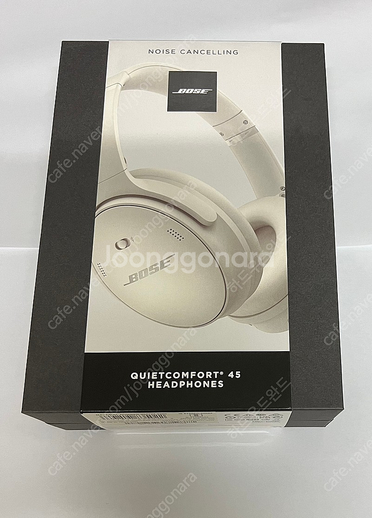 보스 QC45 화이트 미개봉 국내정품--0