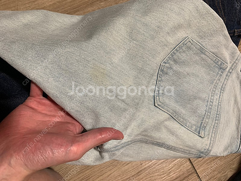 apc(아페쎄) 쁘띠 뉴 스탠다드 연청(28),생지(2...--1