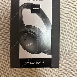미개봉) BOSE QC45 블루투스 헤드셋 헤드폰 국내정발