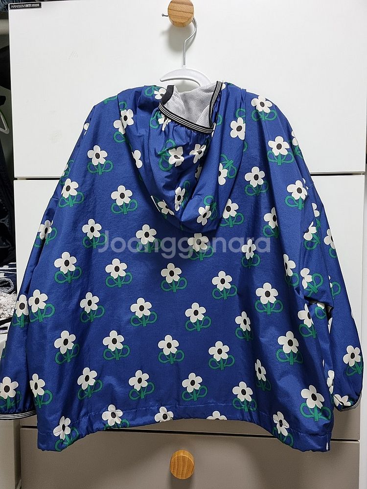 리미떼두두 블루플라워 바람막이 점퍼 XL 120--1