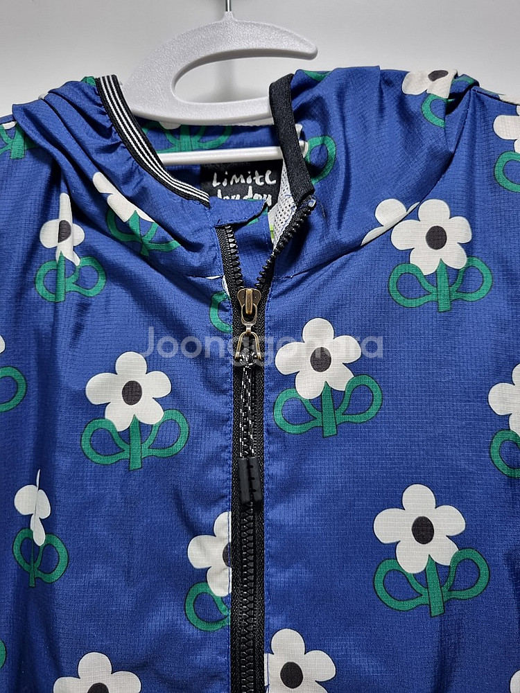 리미떼두두 블루플라워 바람막이 점퍼 XL 120--2