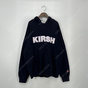 키르시 로고 후드 티셔츠 (1 size / NAVY)