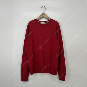 타미힐피거 스몰 로고 맨투맨 티셔츠 (S size / RED)