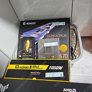청주오송]게이밍 PC 조립컴퓨터 팝니다 (AMD 7700X + X670 + RX6900XT 등등)