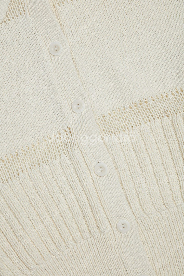 코스 매쉬패널 가디건 아이보리 xs(새상품)--6