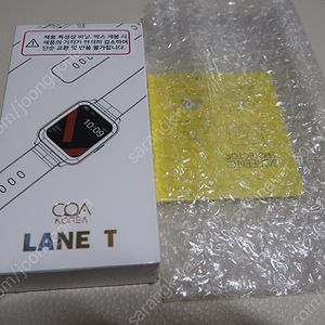(주)코아코리아 스마트워치 LANE T 미개봉품 무료배송 색상 티타늄