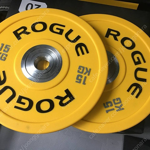 로그(Rogue) 우레탄 원판 15kg 한쌍