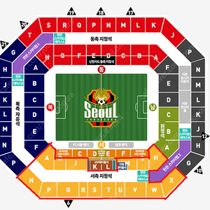 FC서울 vs 전북 10월 8일 월요일 15:00 경기 서측지정석