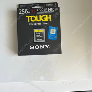 미개봉 소니 터프 Sony tough cfexpress type b 256g