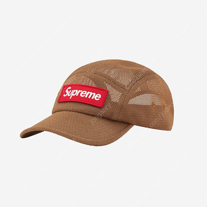 슈프림(supreme)메쉬 코듀라캠프캡 샌드(23ss)