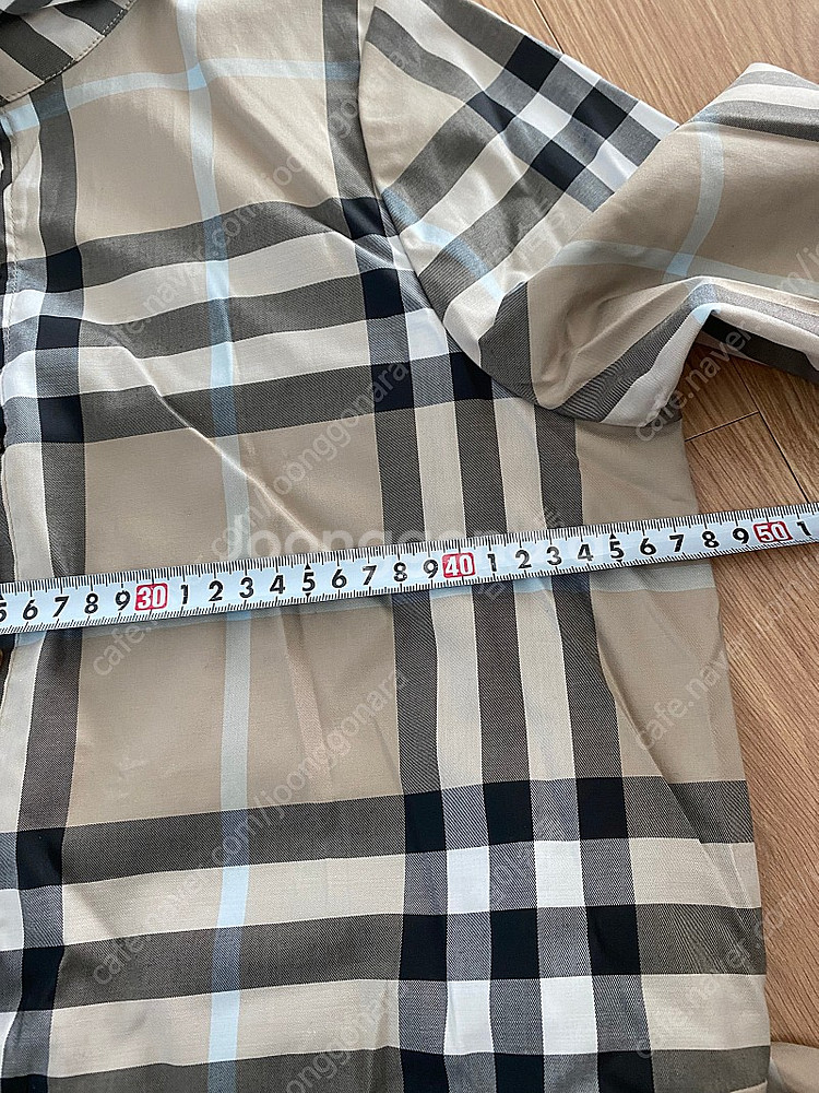 새상품 버버리 셔츠 원피스 버버리키즈 14y 55사이즈--5