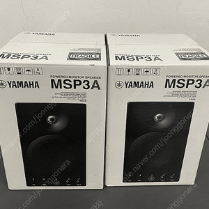 [미개봉] 야마하 msp3a 4인치 모니터 스피커 판매합니다.