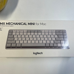 로지텍코리아 정품) MX MECHANICAL MINI FOR MAC 기계식 키보드