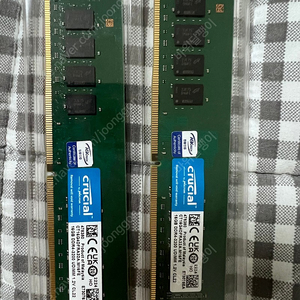 램 16GB 두장 판매합니다.