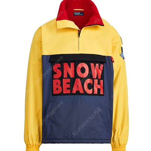 폴로 랄프로렌 스노우비치 snow beach M 아노락 자켓