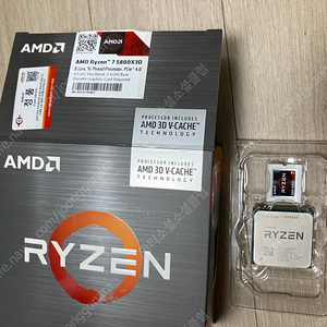 AMD 라이젠 5800X3D 팝니다.