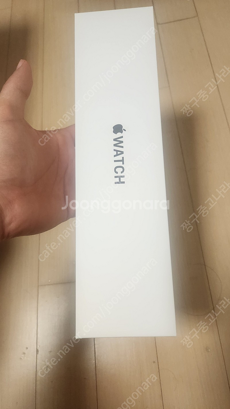 애플워치se2 40mm 화이트 미개봉--0