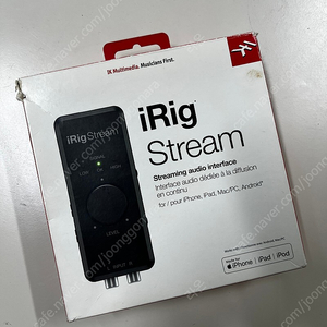 스트리밍 오디오 인터페이스 iRig Stream 라이브 방송 송출