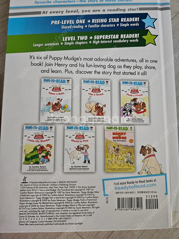 잠수네영어 Ready to read시리즈(Robin hill school, Puppy Mudge, Eloise)--2