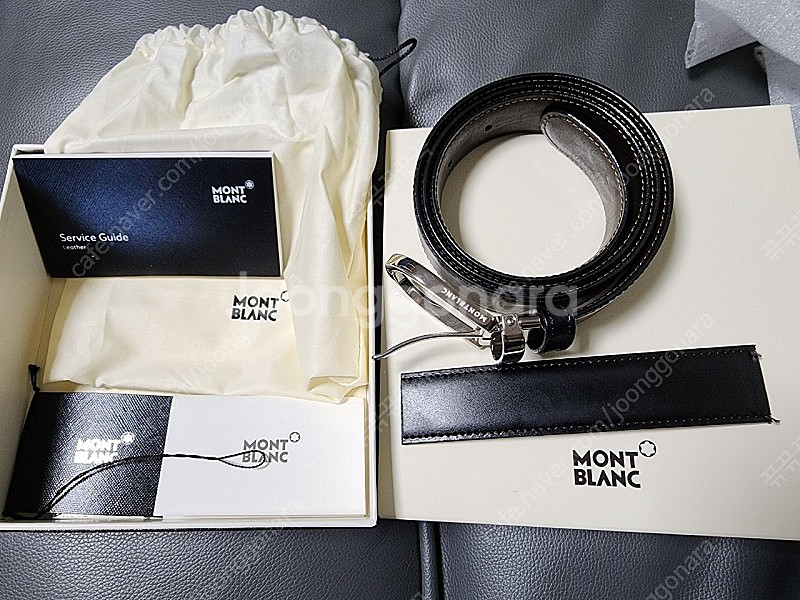 몽블랑 벨트 38157 새제품--0
