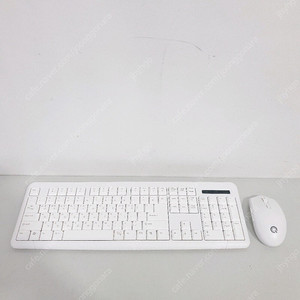 [리퍼] QSENN MK210 무선 키보드 마우스 세트 화이트 (키스킨포함)