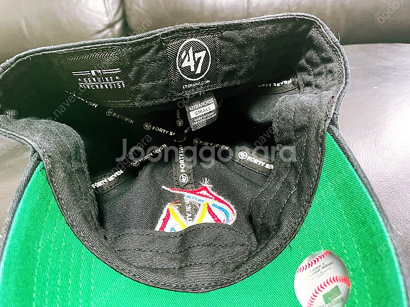 모자 볼캡 뒤막힘 밴드형 MLB--4