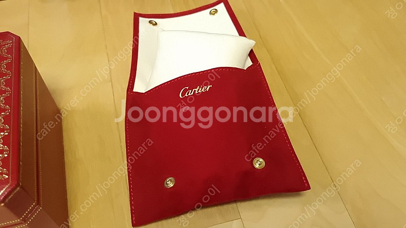 [미사용] 까르띠에 시계 쇼핑백, 상자, 파우치--5