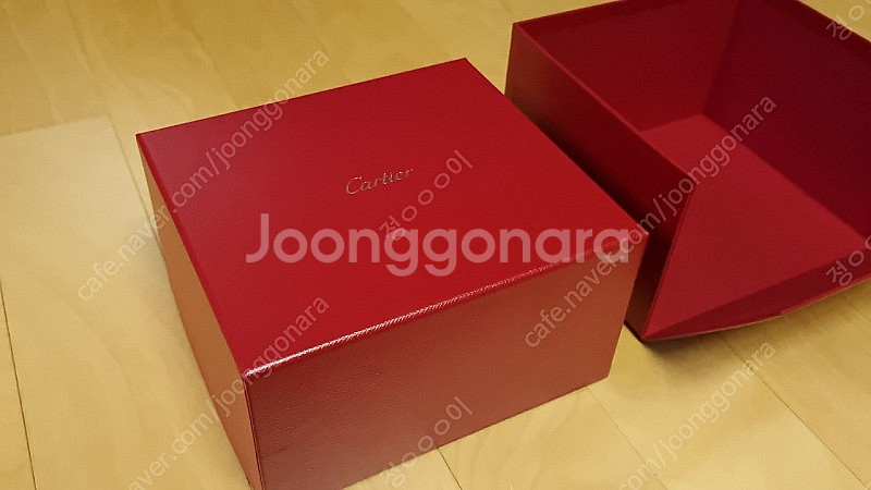 [미사용] 까르띠에 시계 쇼핑백, 상자, 파우치--6