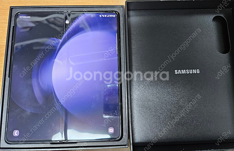 갤럭시 Z 폴드5 삼닷전용 블루 색상 1TB--3
