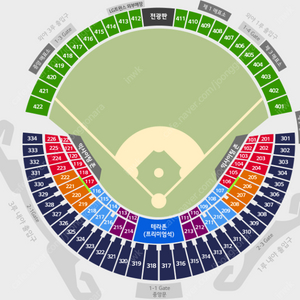 10월 10일(화.정규 마지막경기) 잠실야구장 LG트윈스 VS 롯데자이언츠 1루 네이비석 309블록 1자리 양도합니다.