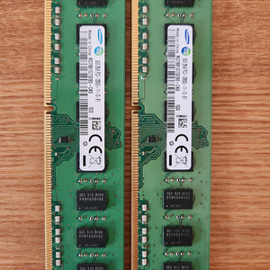 데스크탑용 삼성램 DDR3-12800 8GB 2개 일괄 (총 16GB)