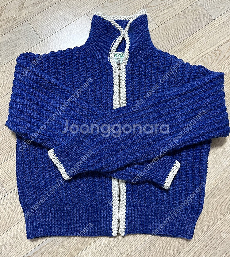 얼바닉30 가디건 블루--0