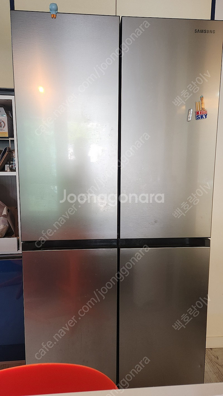 삼성 비스코프 4도어 냉장고 871L RF85R9131...--1